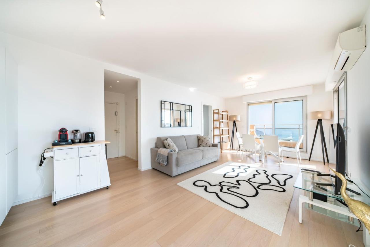 Baie Roquebrune - Vue Mer - Parking - Aj المظهر الخارجي الصورة