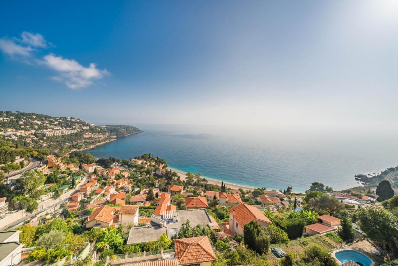 Baie Roquebrune - Vue Mer - Parking - Aj المظهر الخارجي الصورة