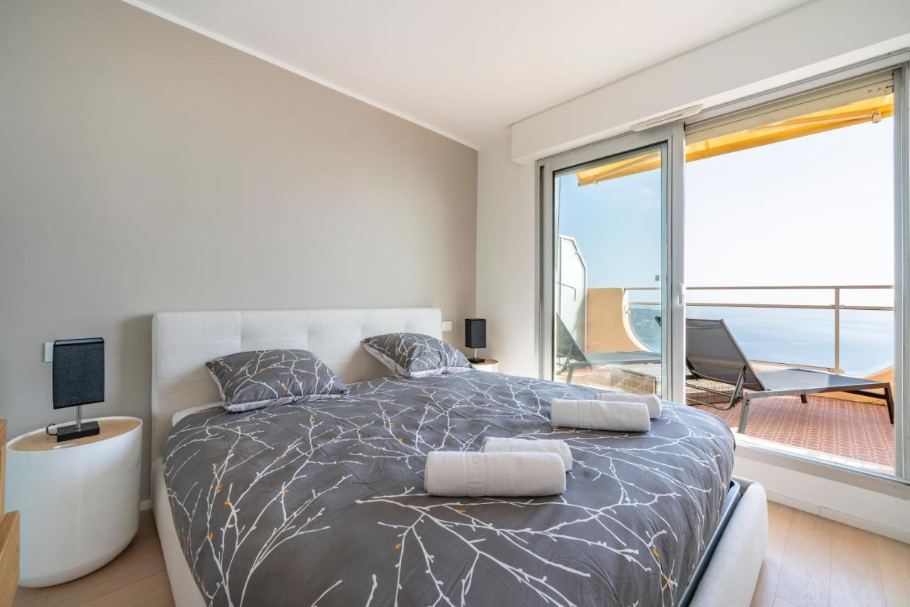 Baie Roquebrune - Vue Mer - Parking - Aj المظهر الخارجي الصورة
